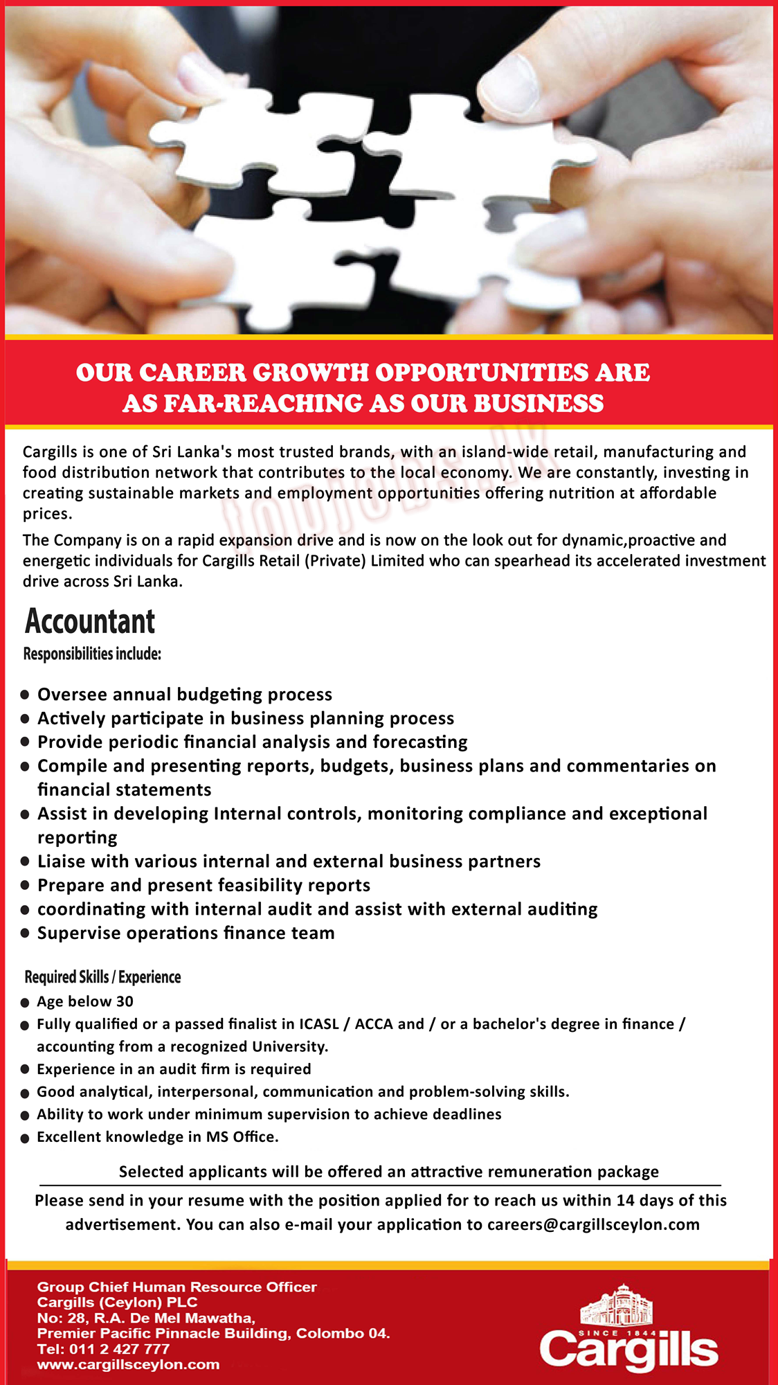 Company banner