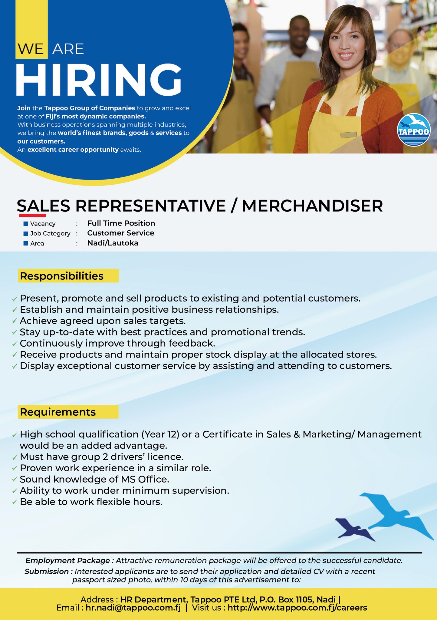 Company banner