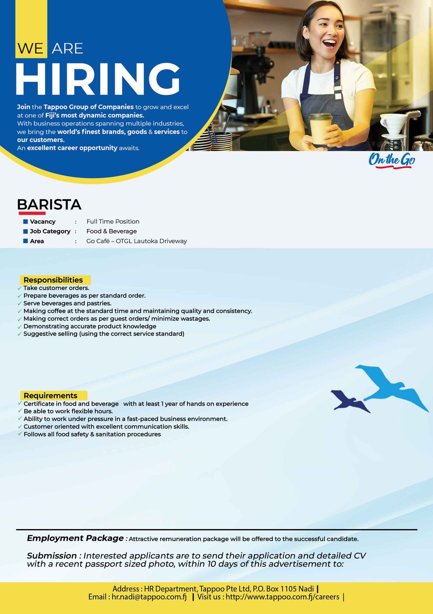 Company banner