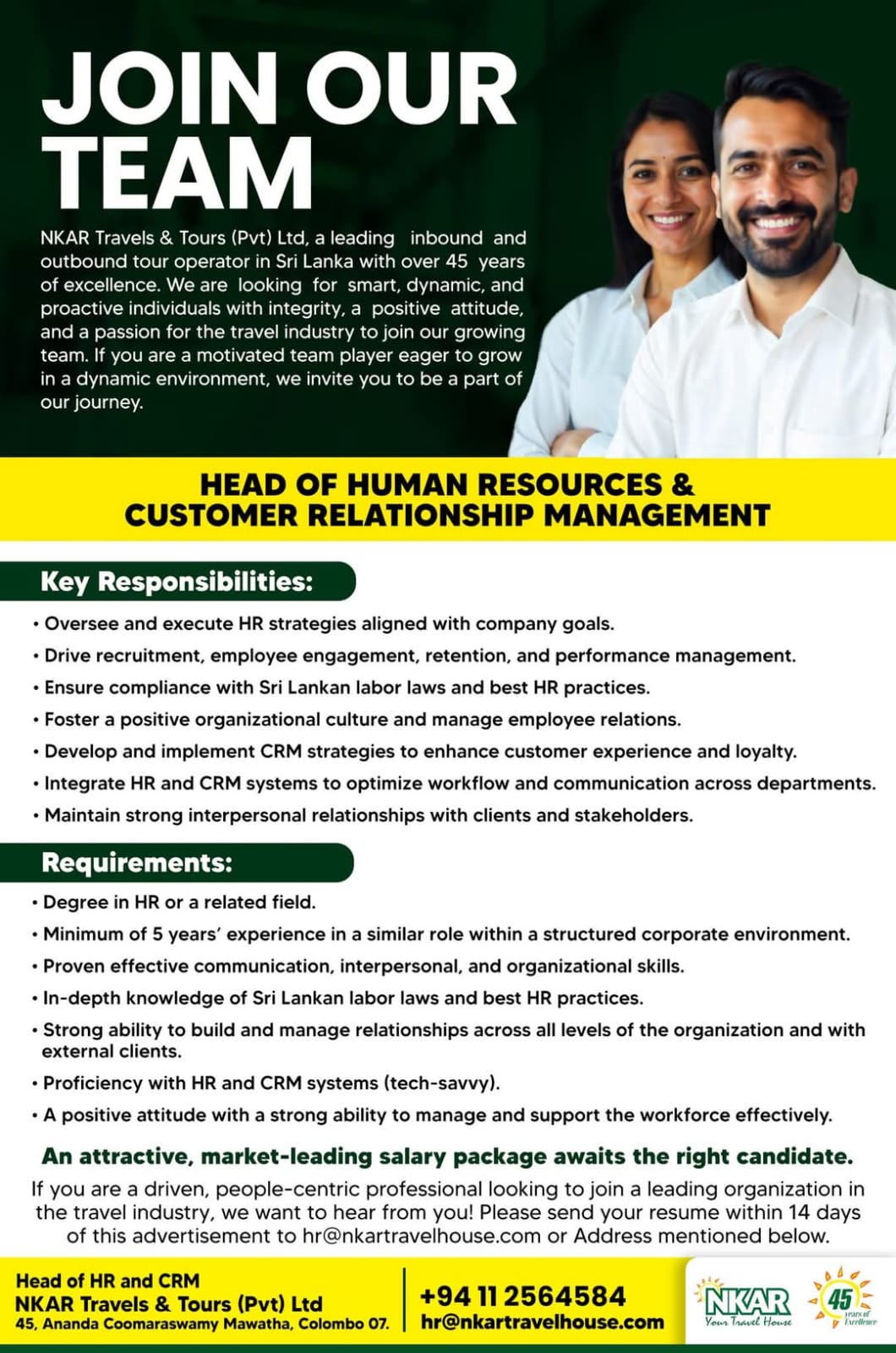 Company banner