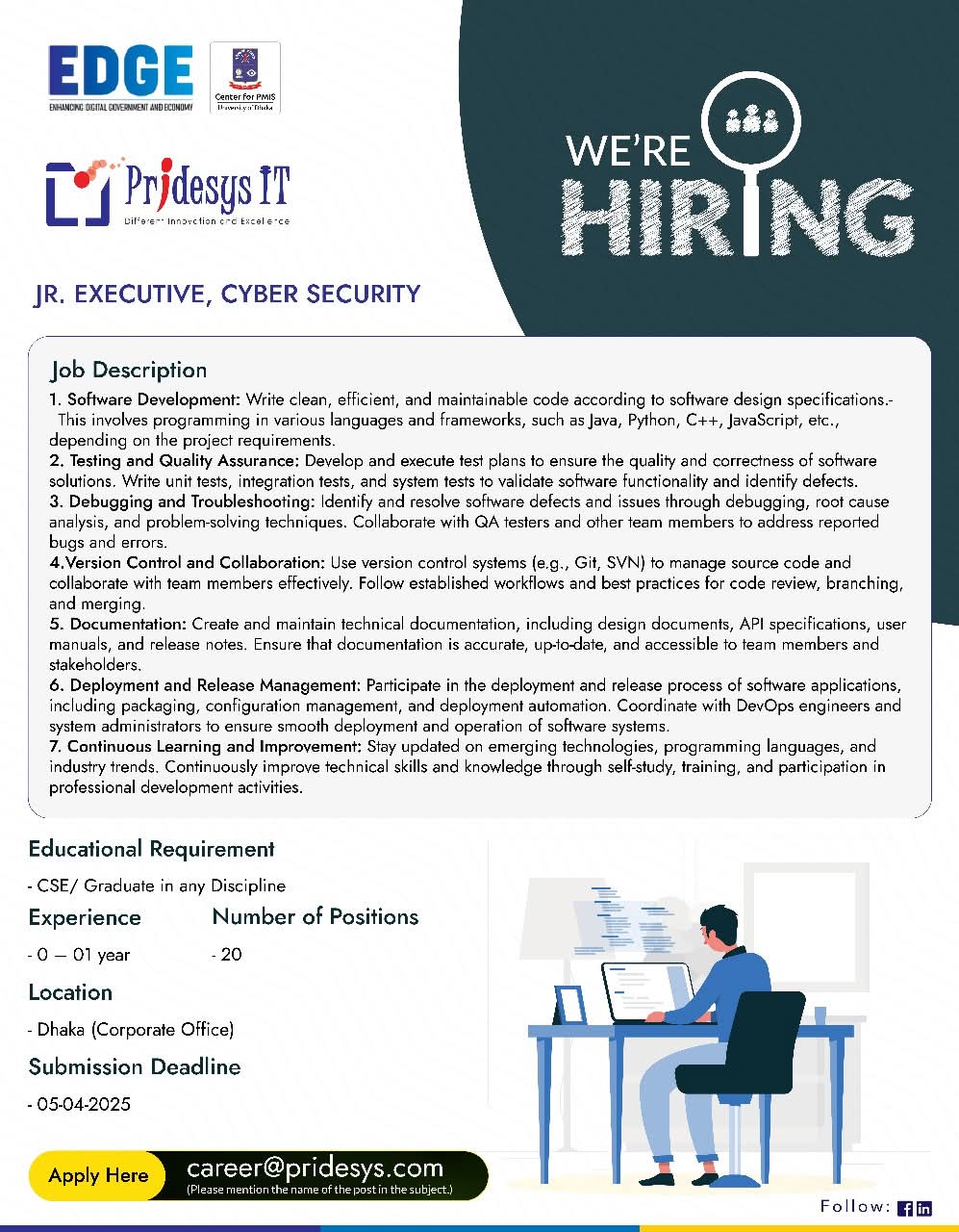 Company banner