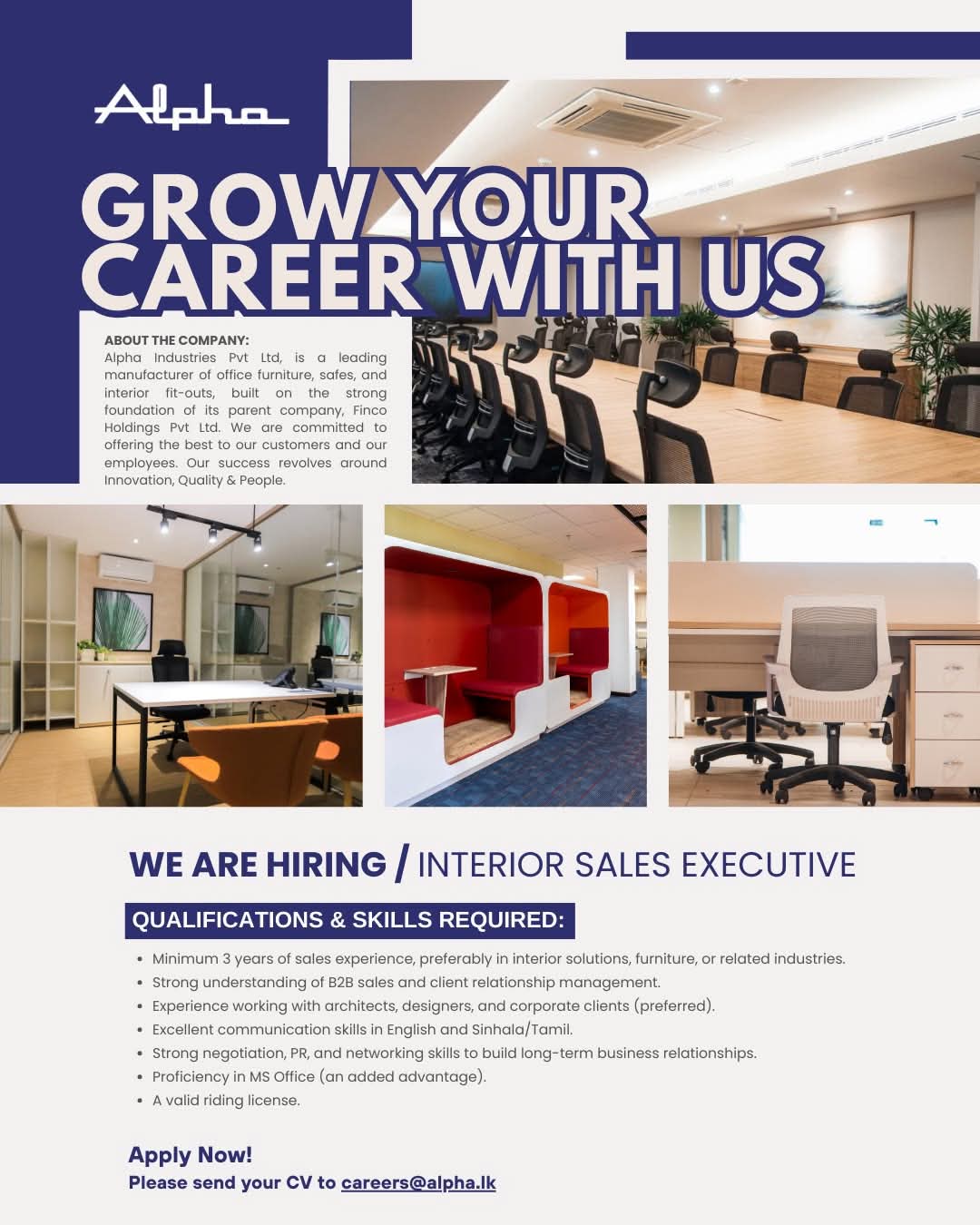 Company banner