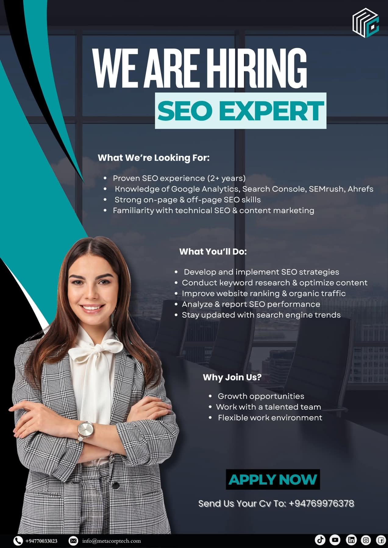 Company banner