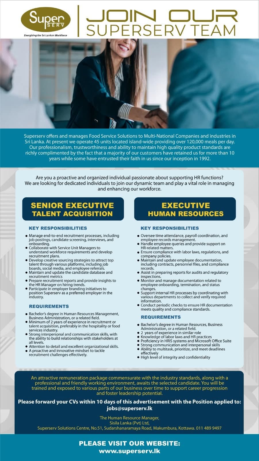 Company banner