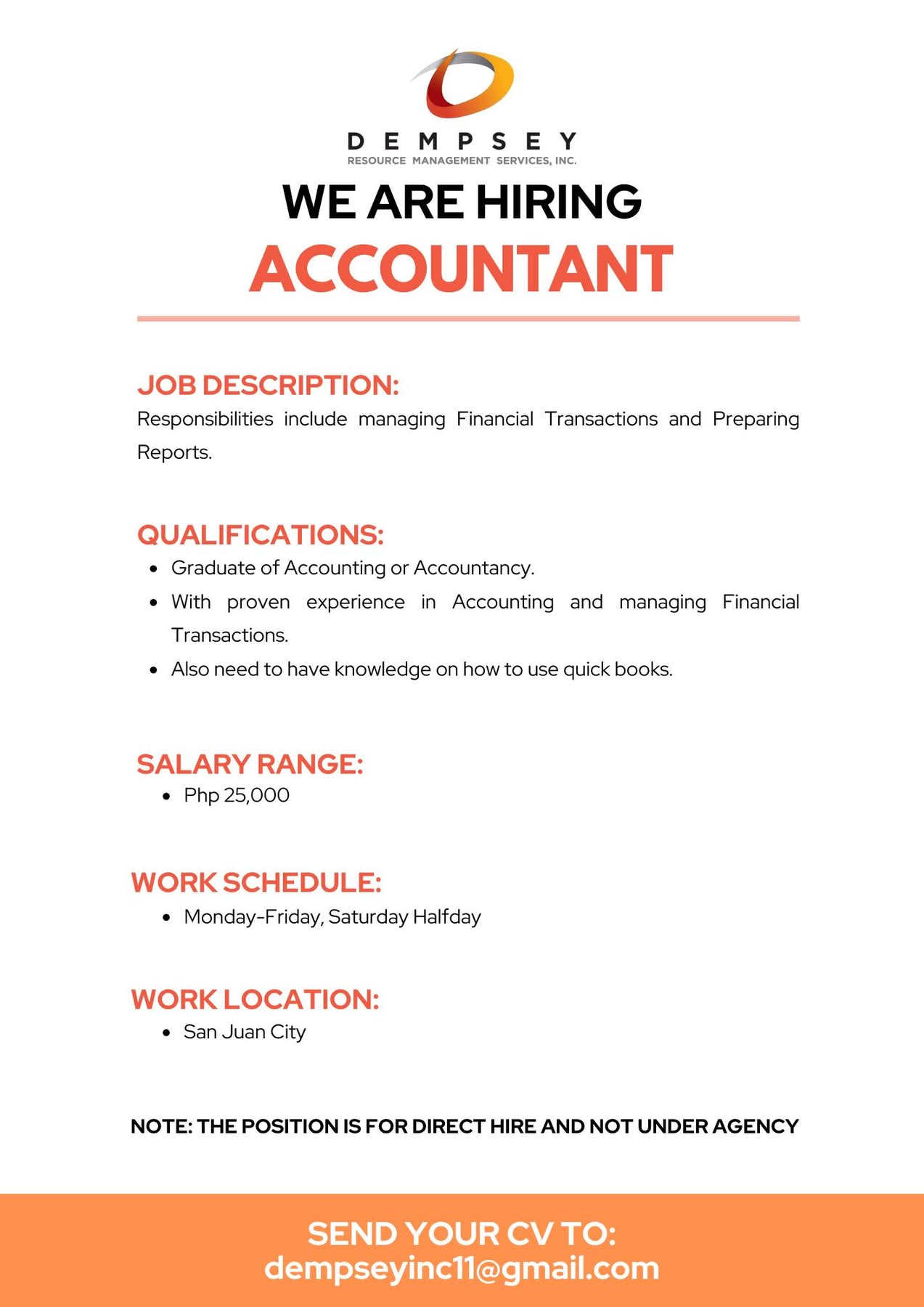 Company banner