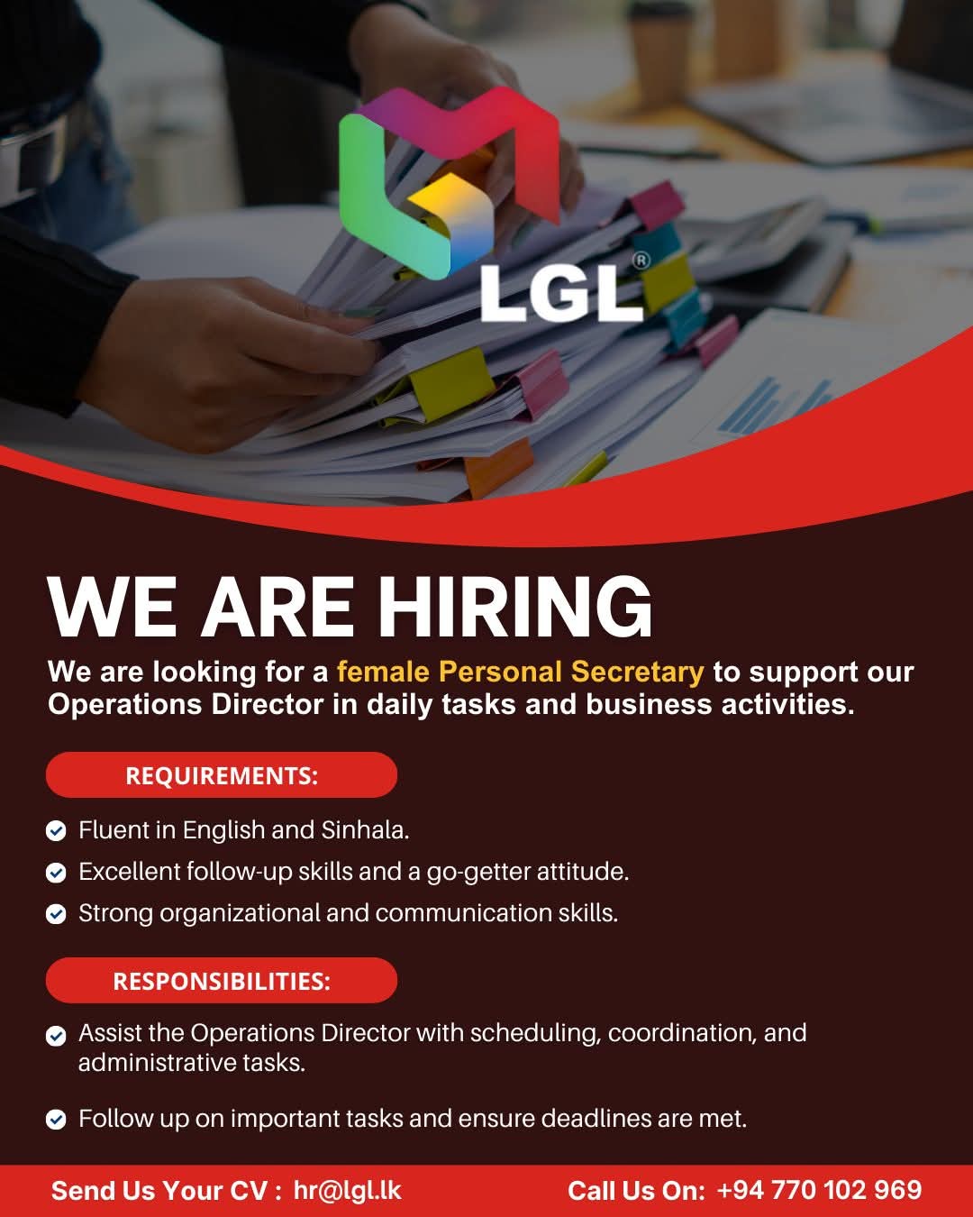 Company banner