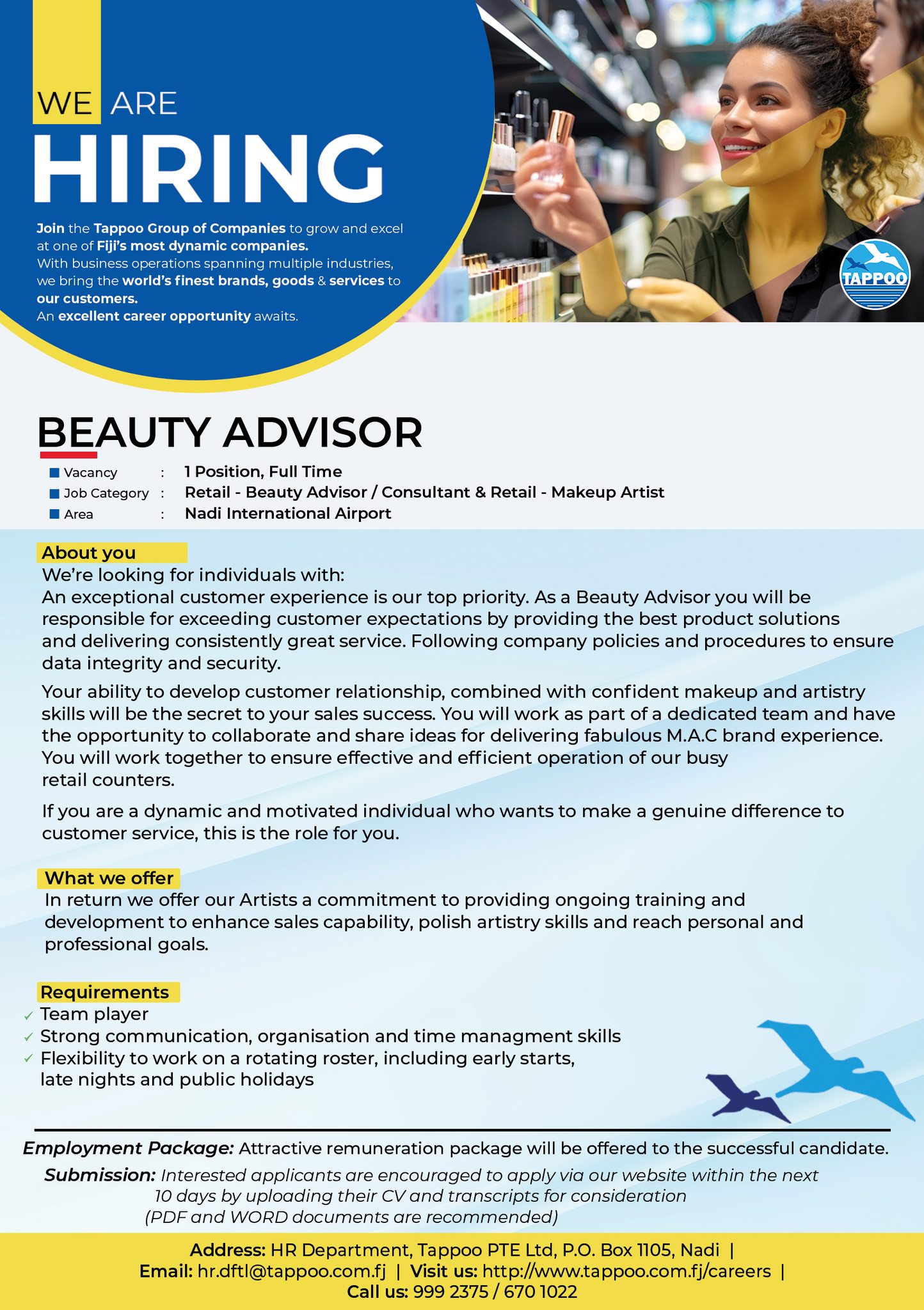 Company banner