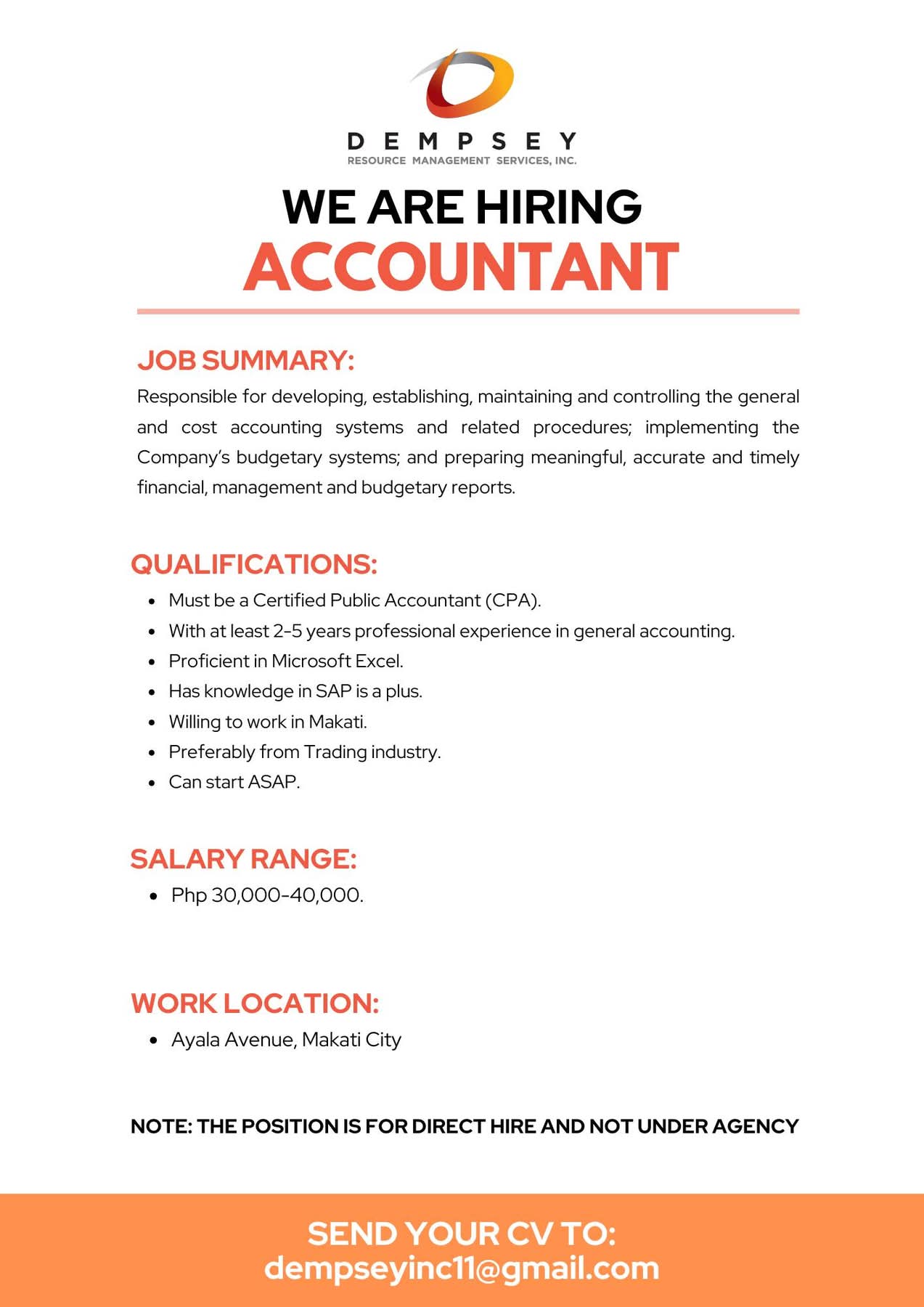 Company banner