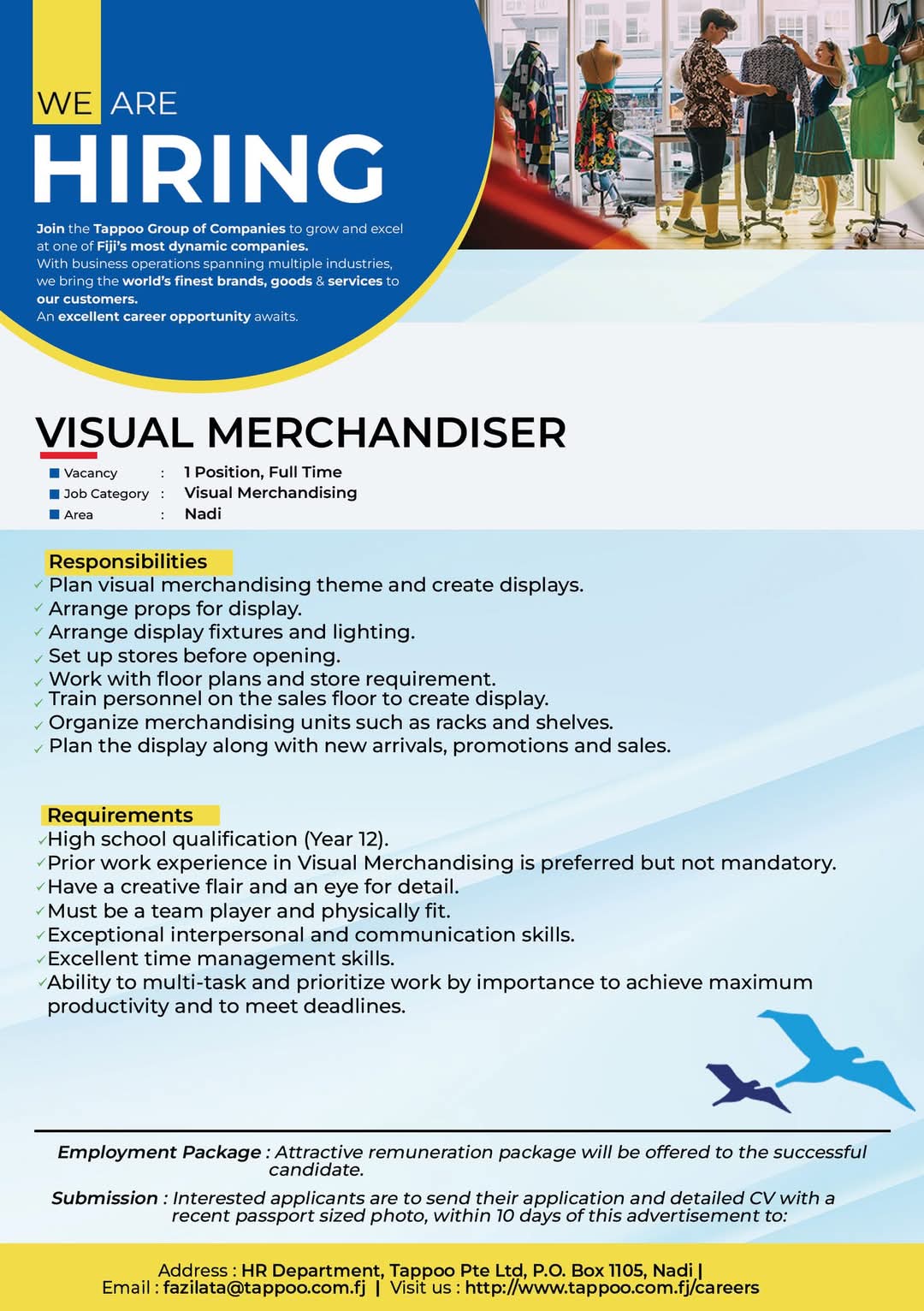 Company banner