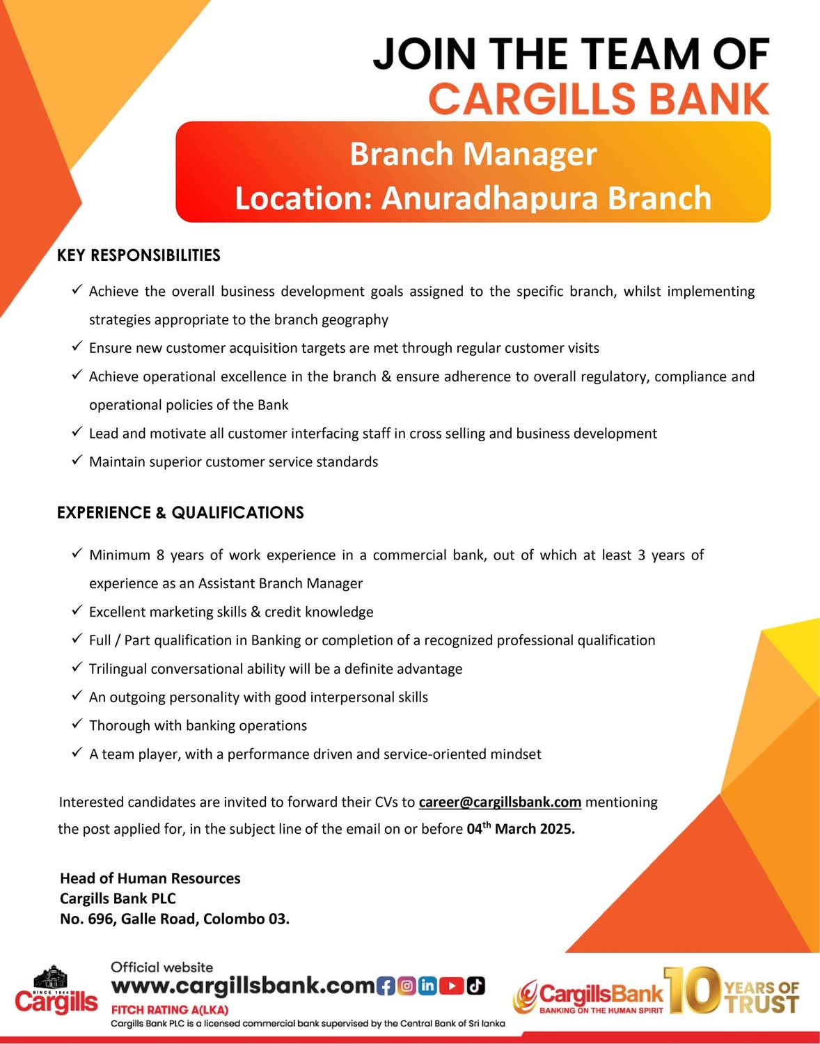 Company banner