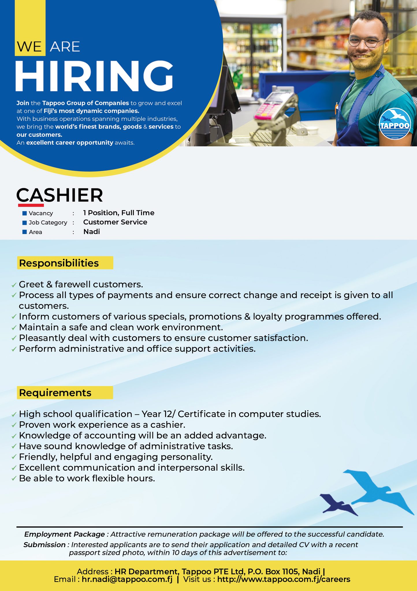 Company banner