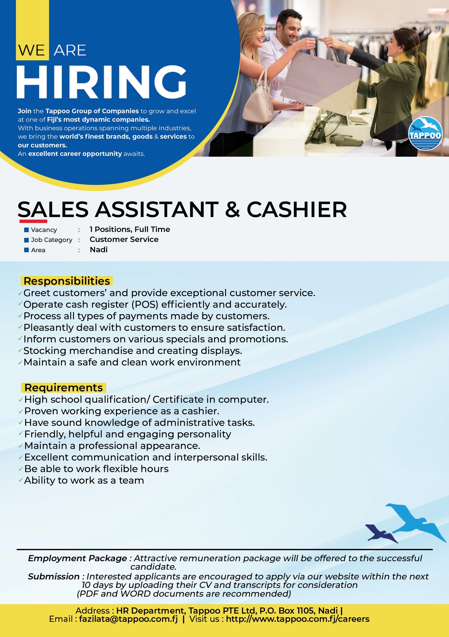 Company banner