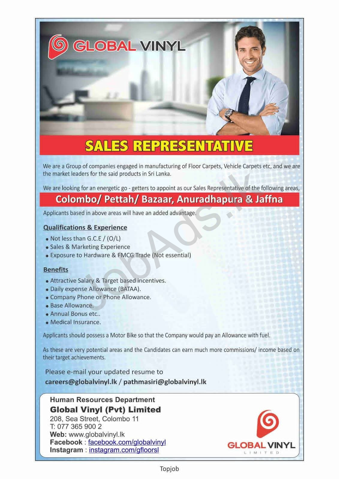 Company banner