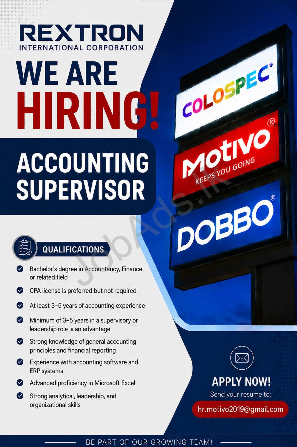 Company banner