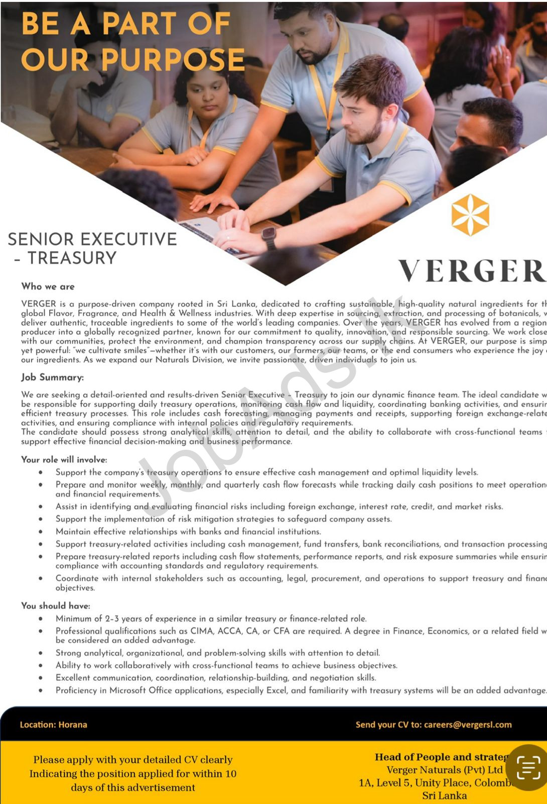 Company banner