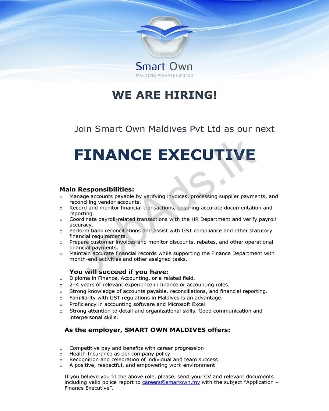 Company banner