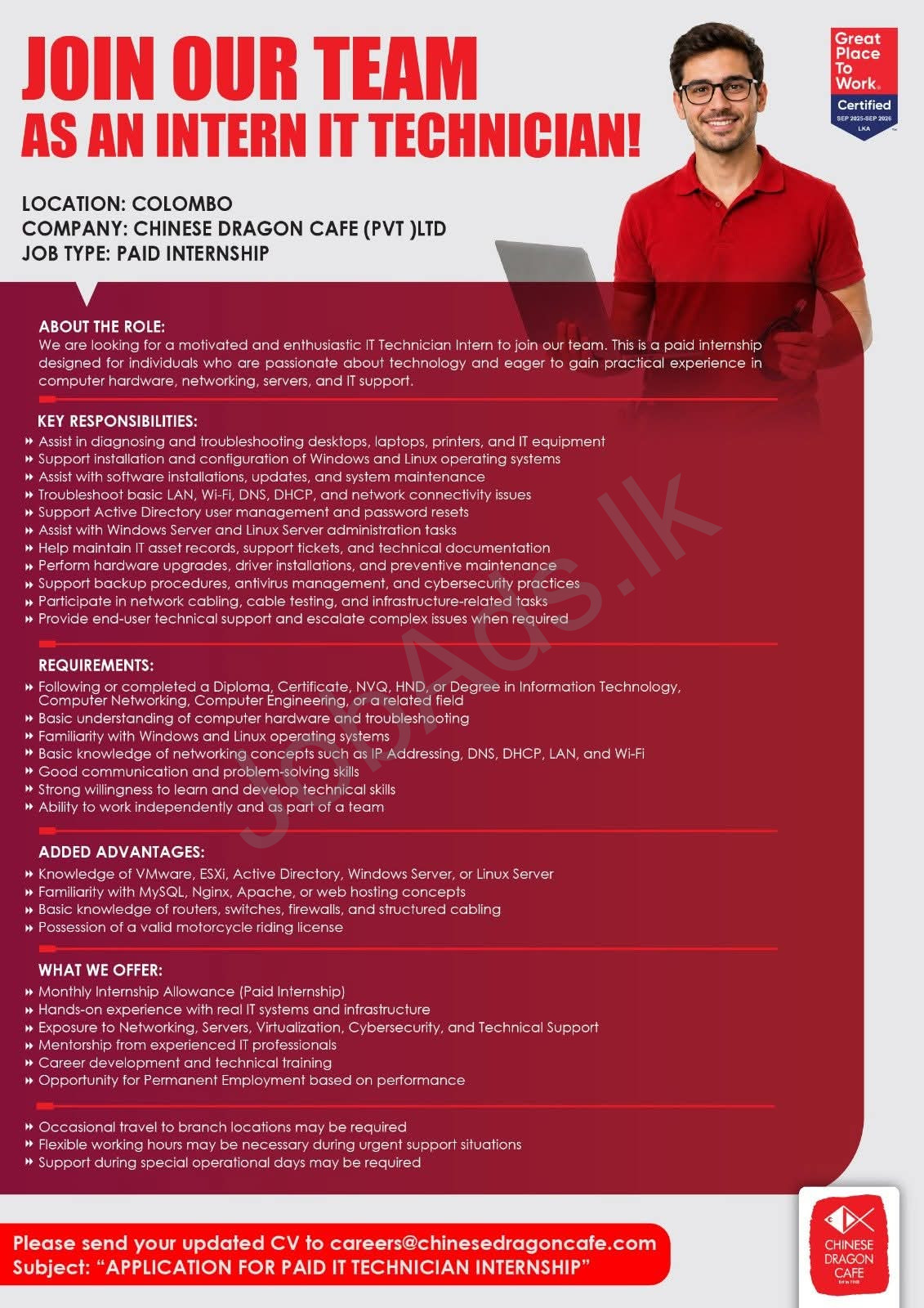 Company banner