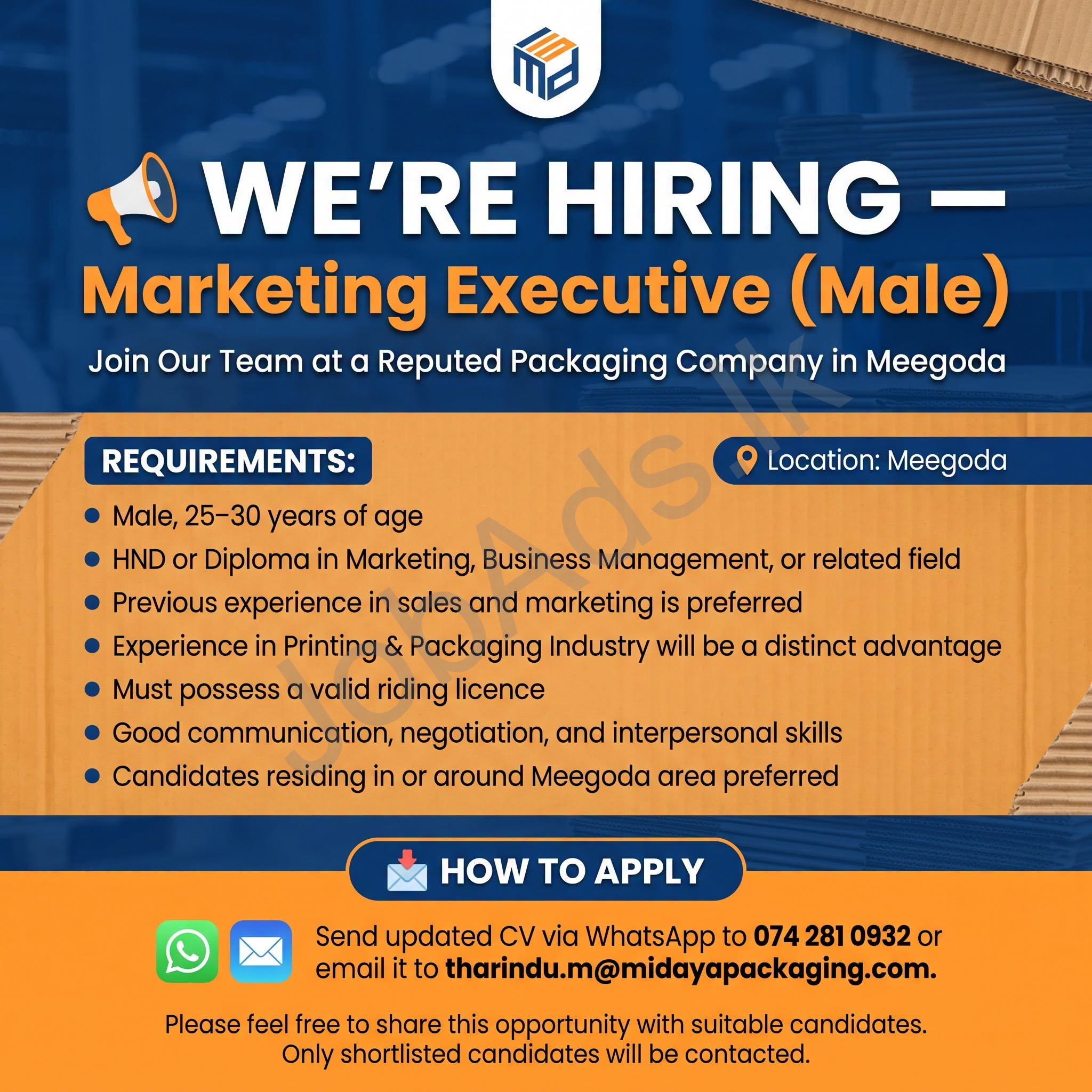 Company banner