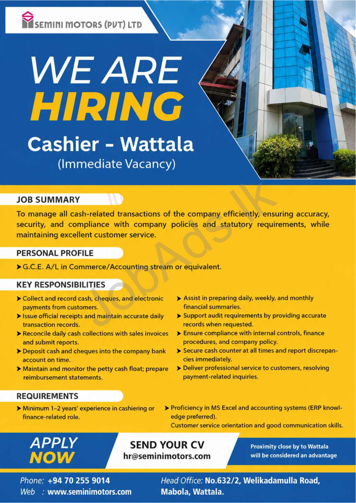 Company banner