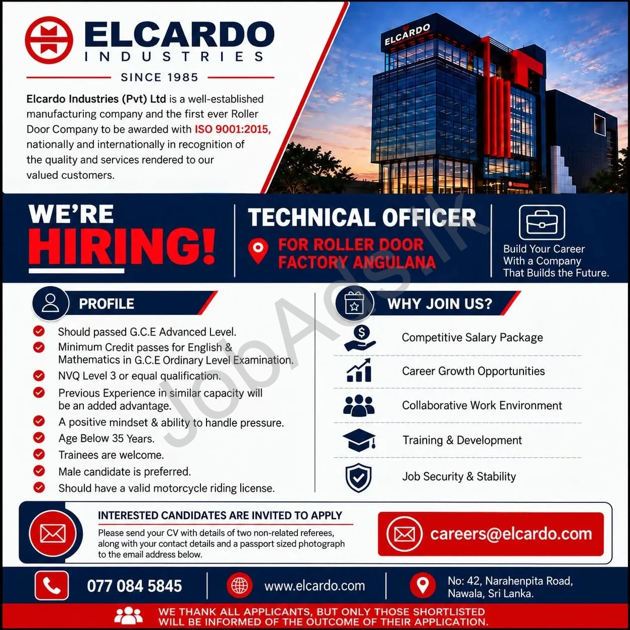 Company banner