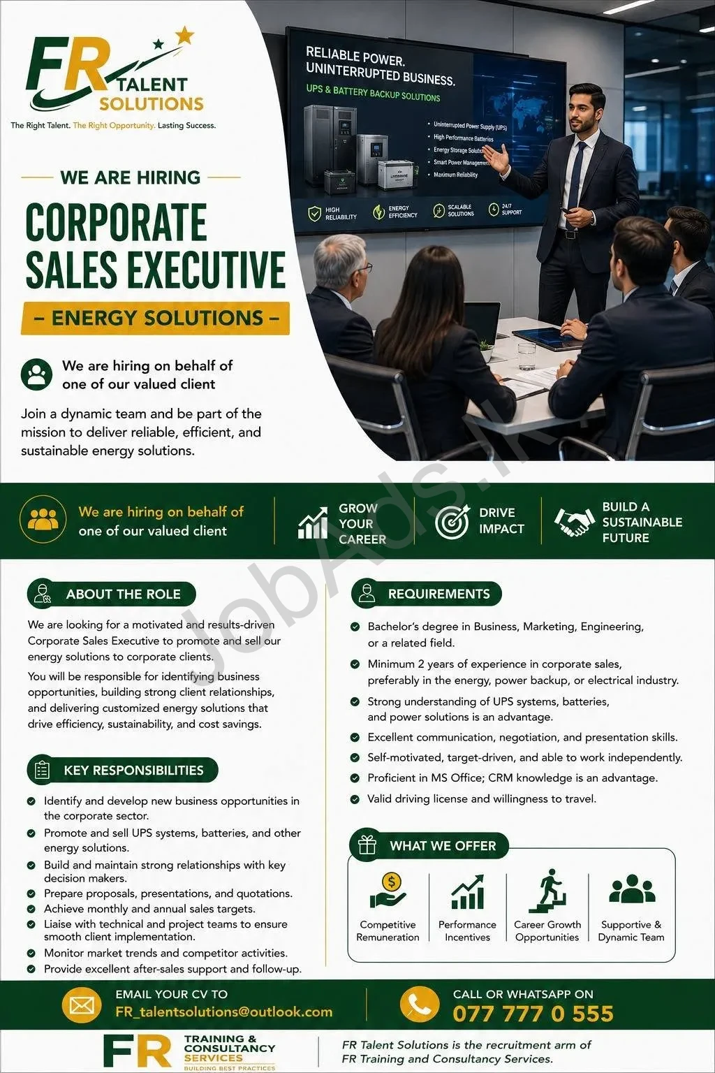Company banner