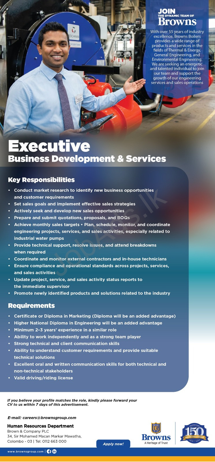 Company banner