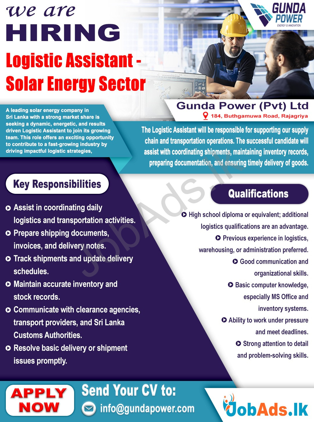 Company banner