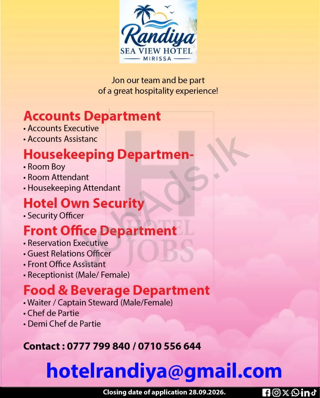 Company banner