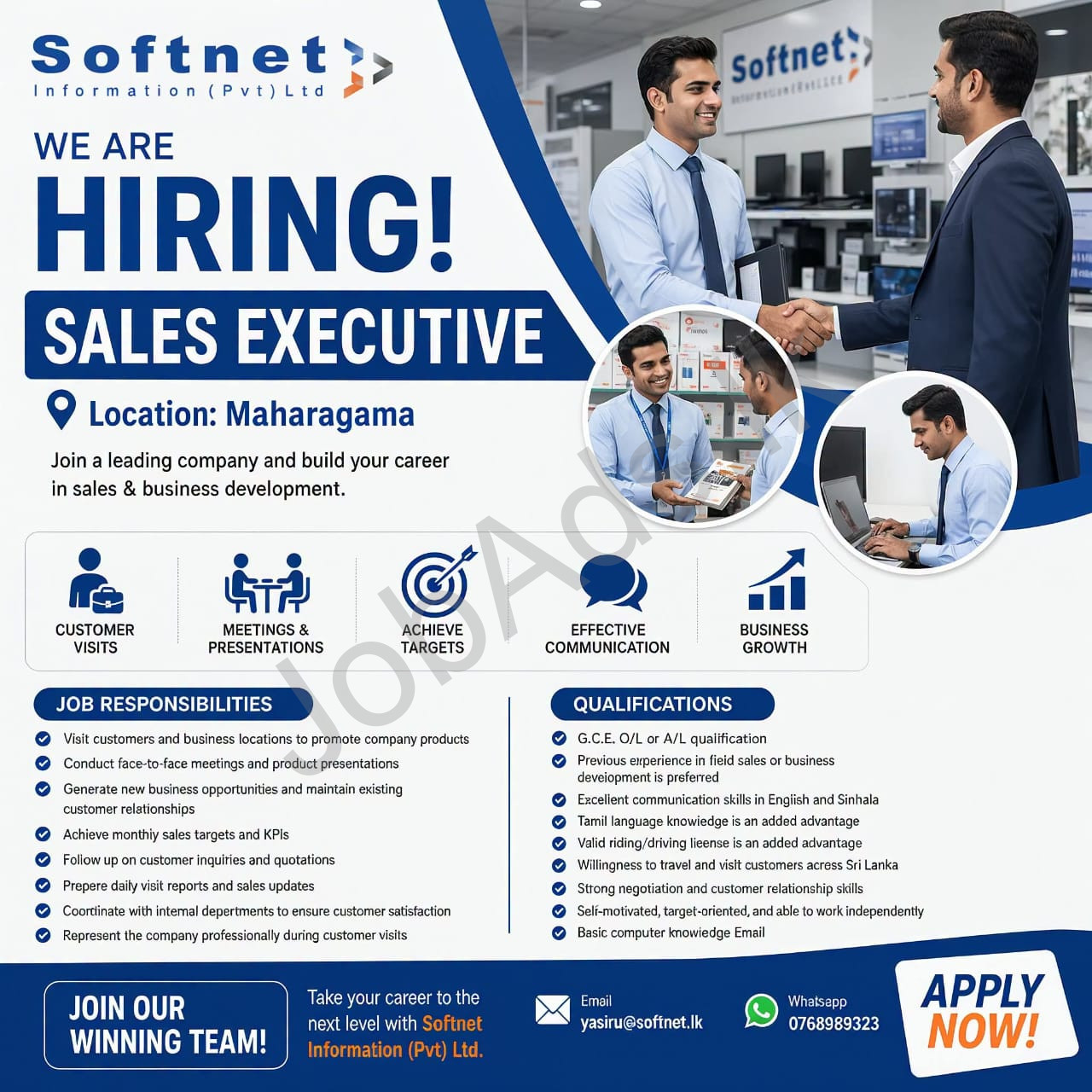 Company banner