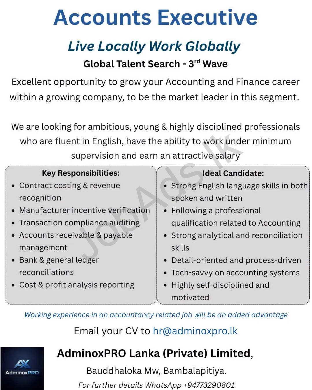 Company banner