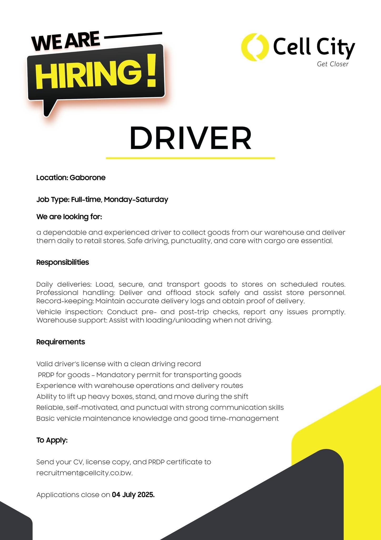 Company banner