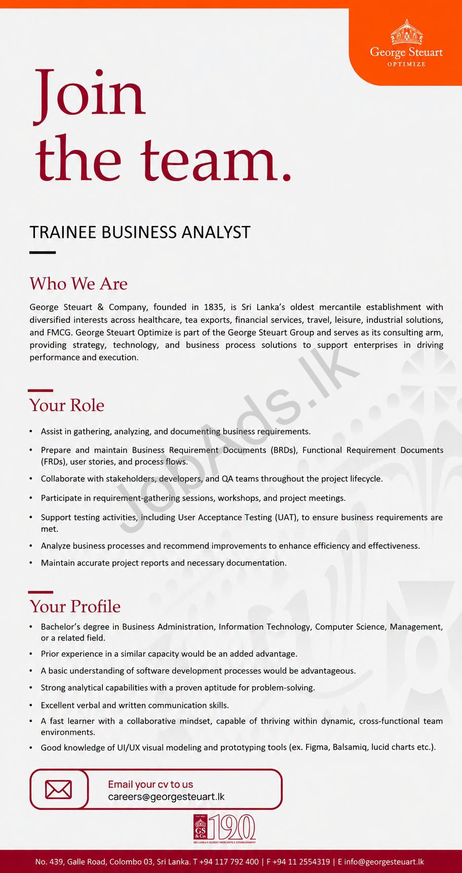 Company banner