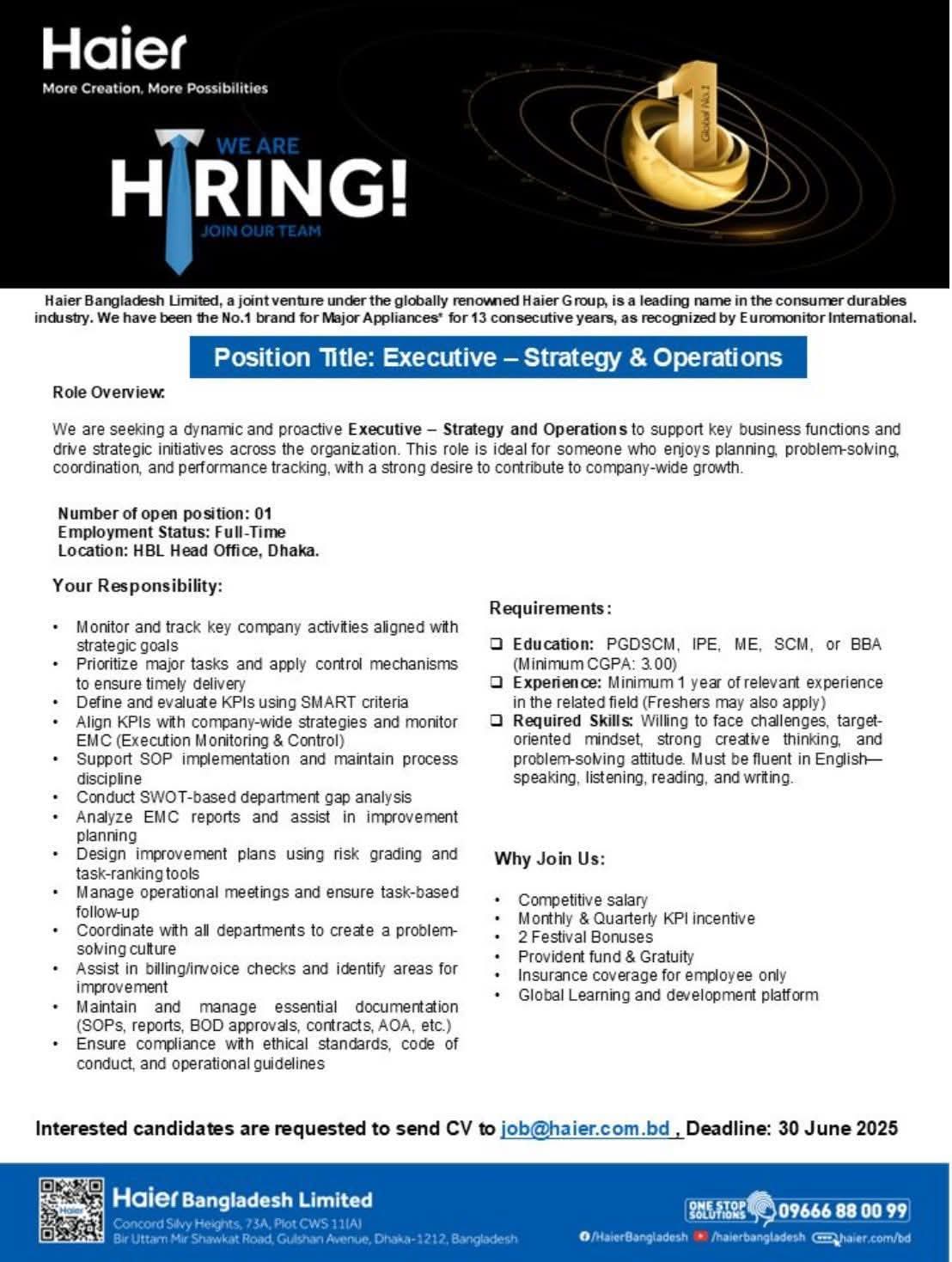 Company banner