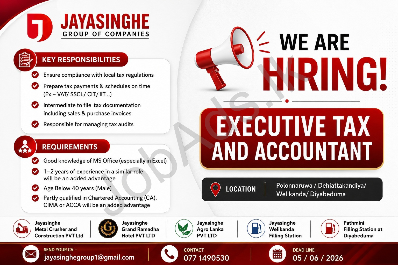 Company banner