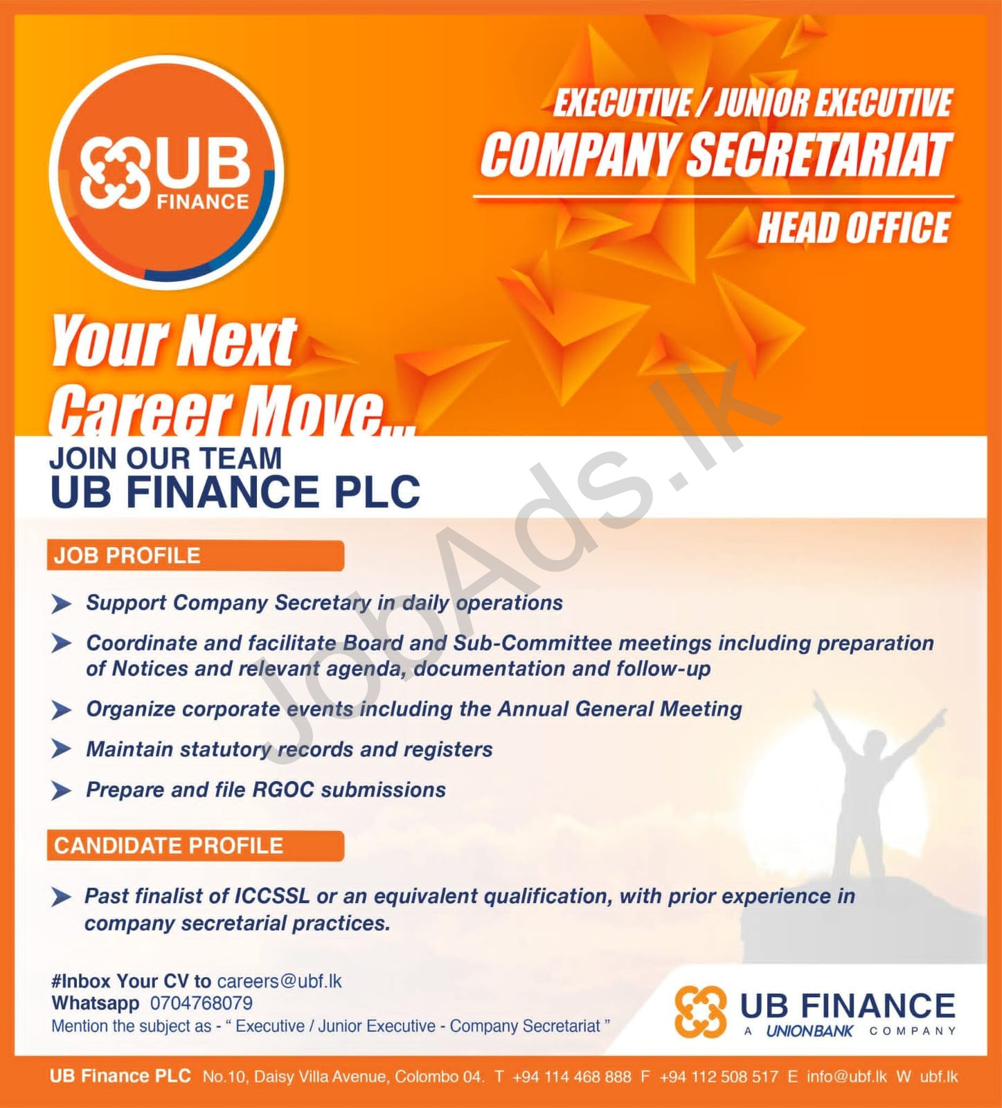 Company banner