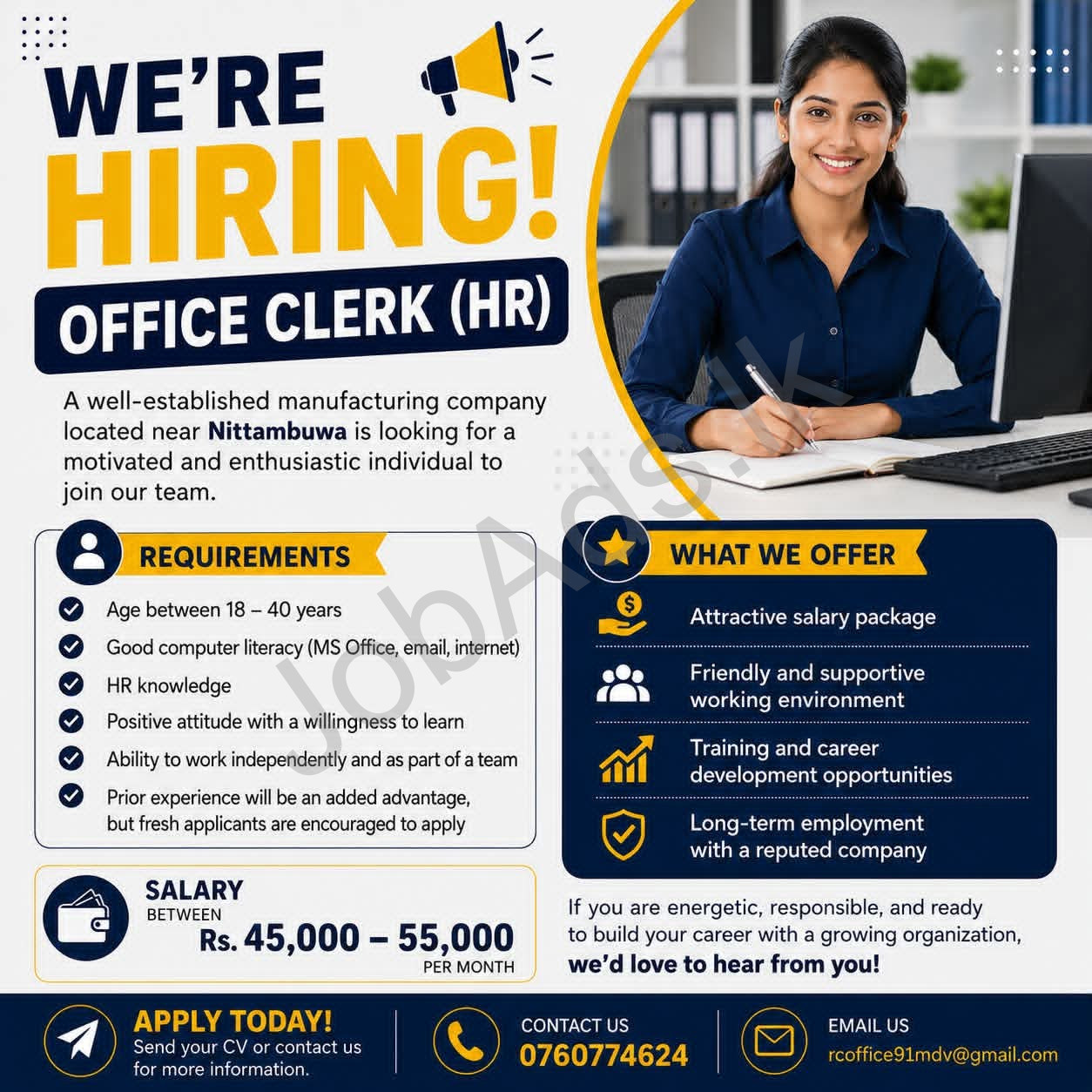 Company banner