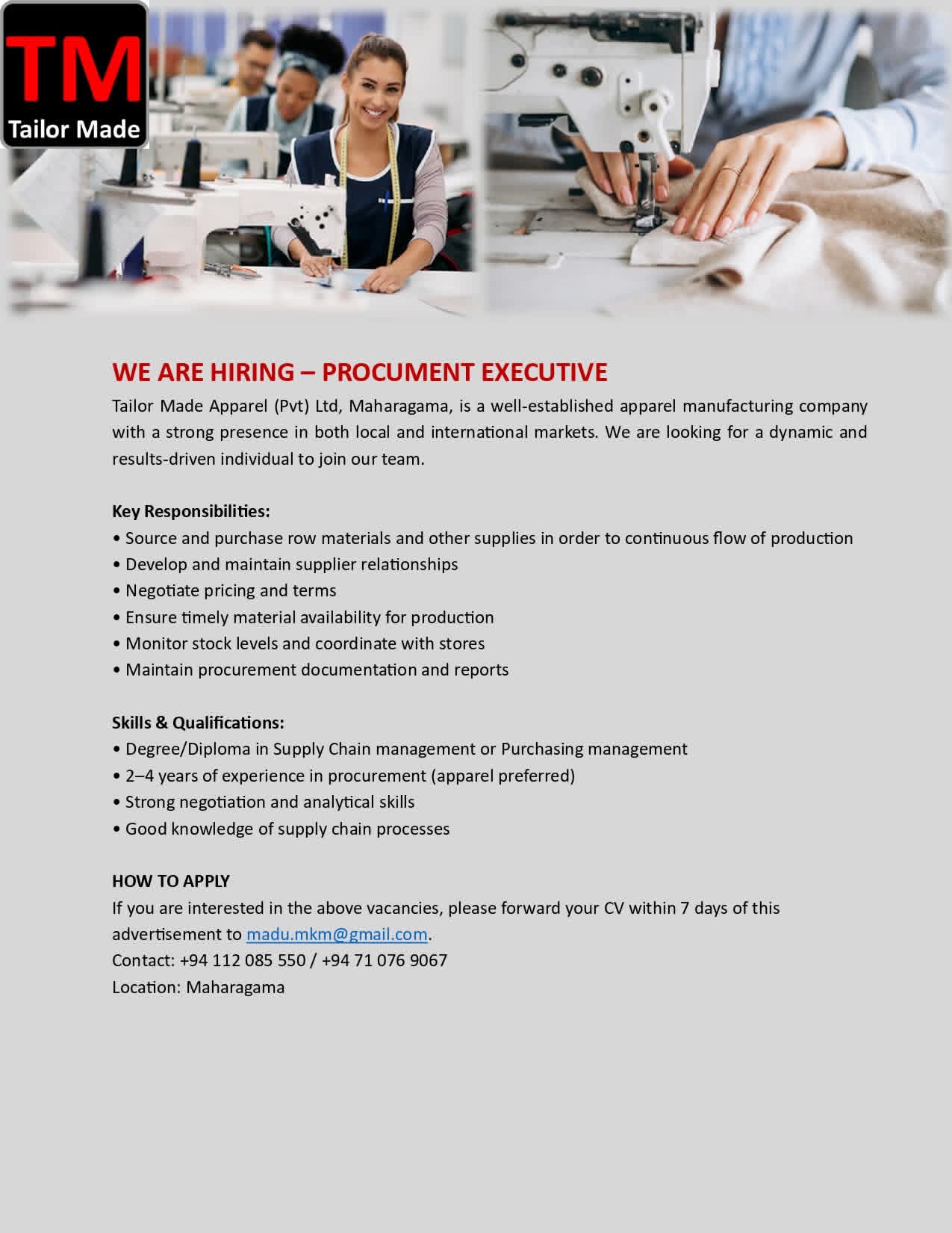 Company banner