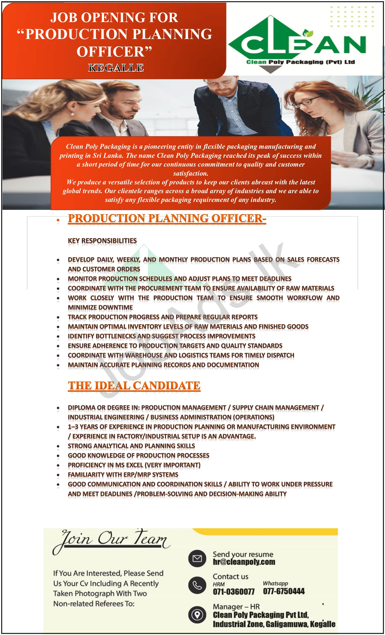 Company banner