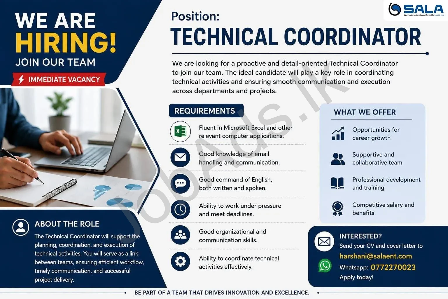 Company banner