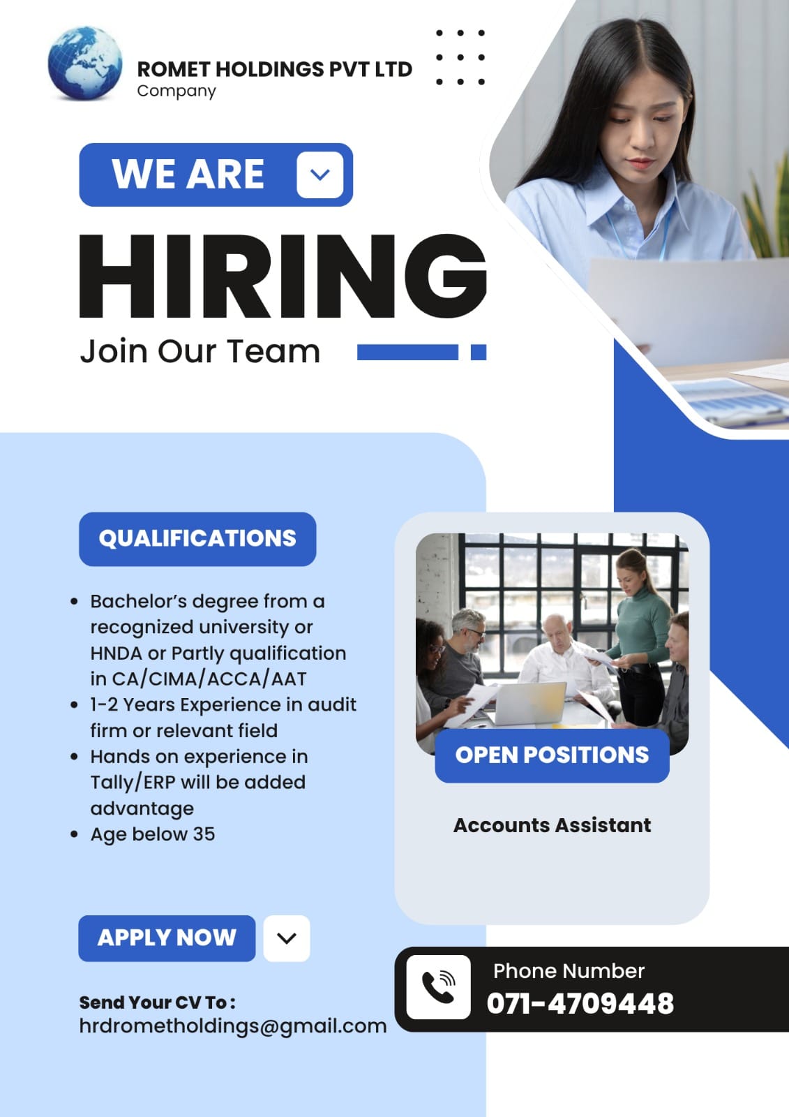 Company banner