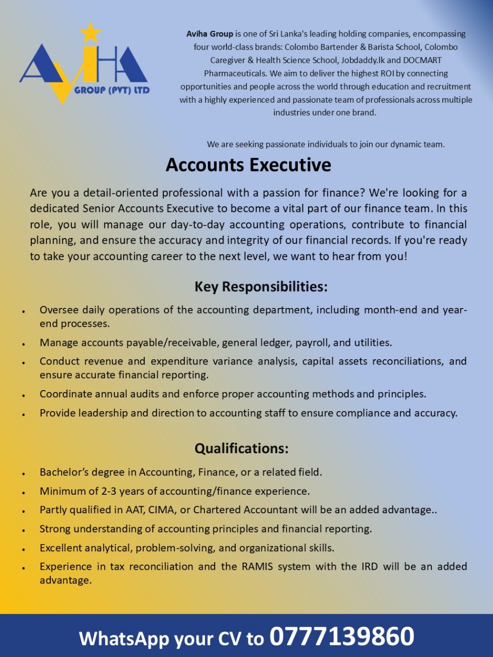 Company banner