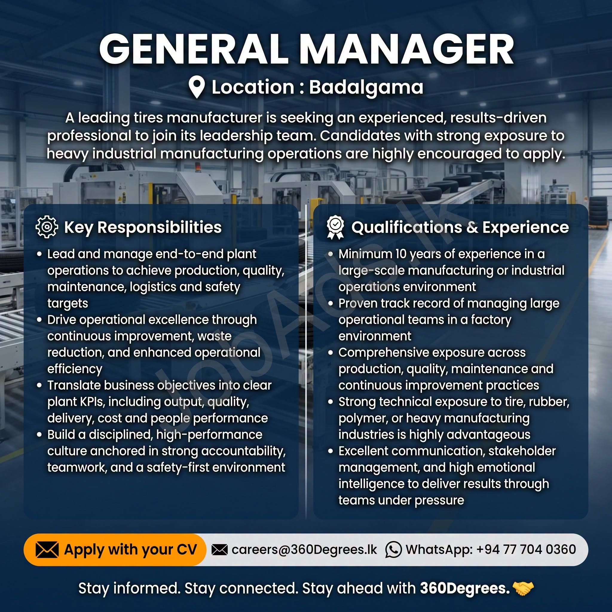 Company banner