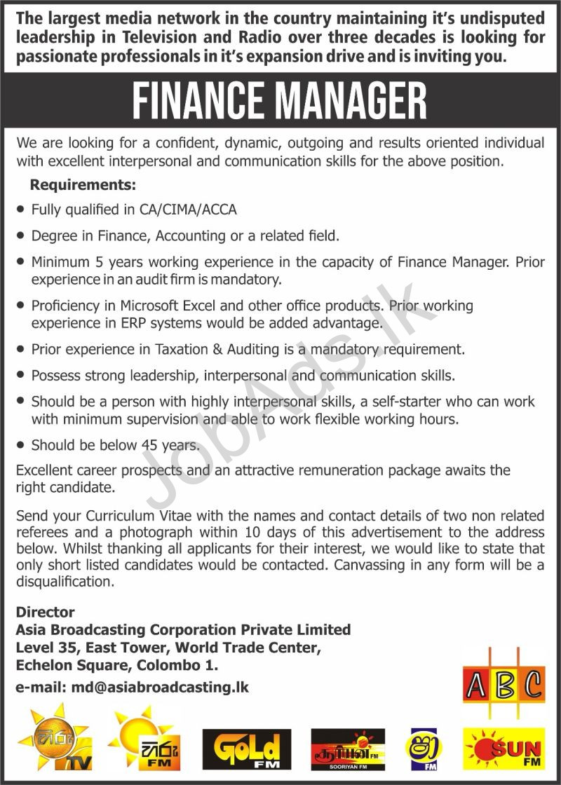 Company banner