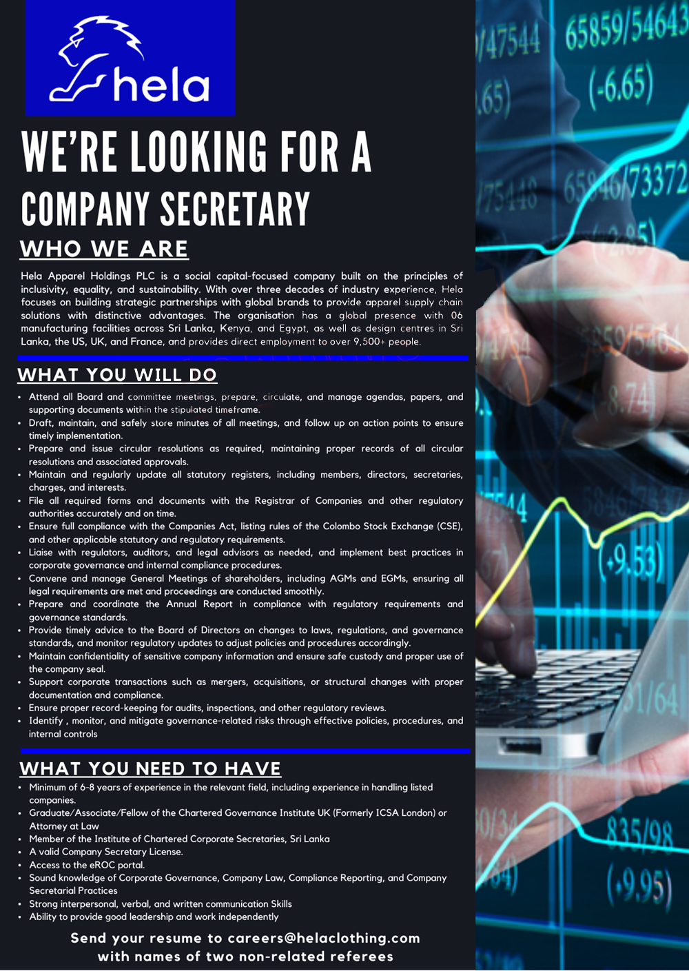 Company banner