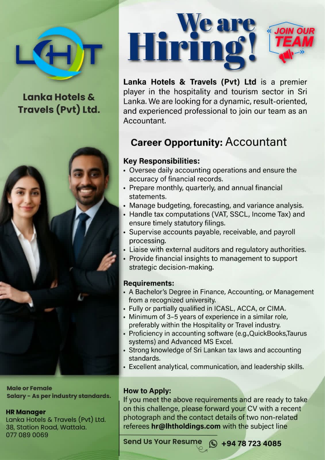 Company banner