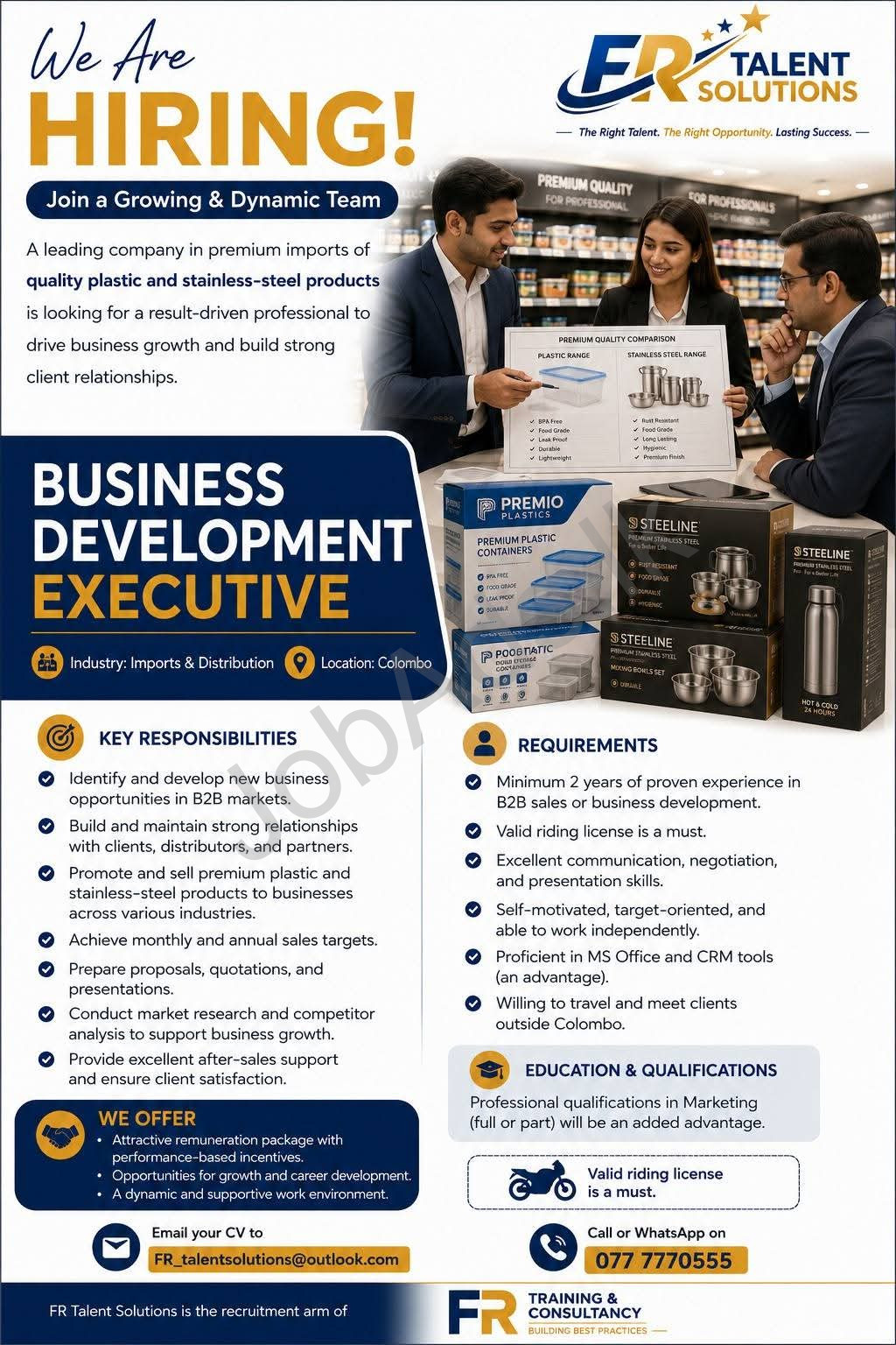 Company banner