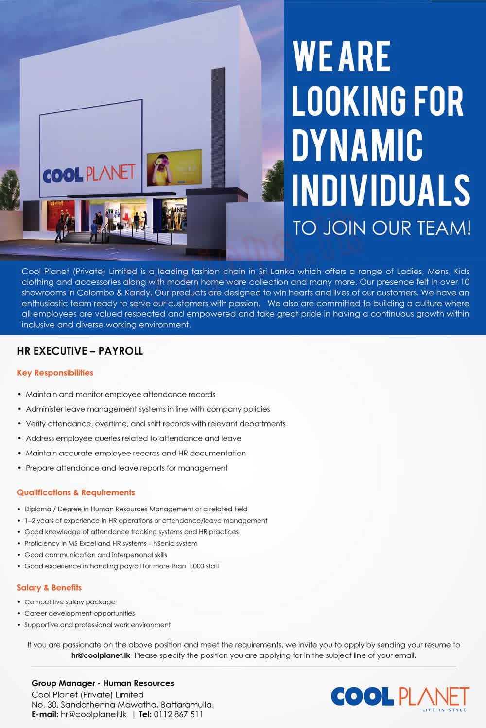 Company banner
