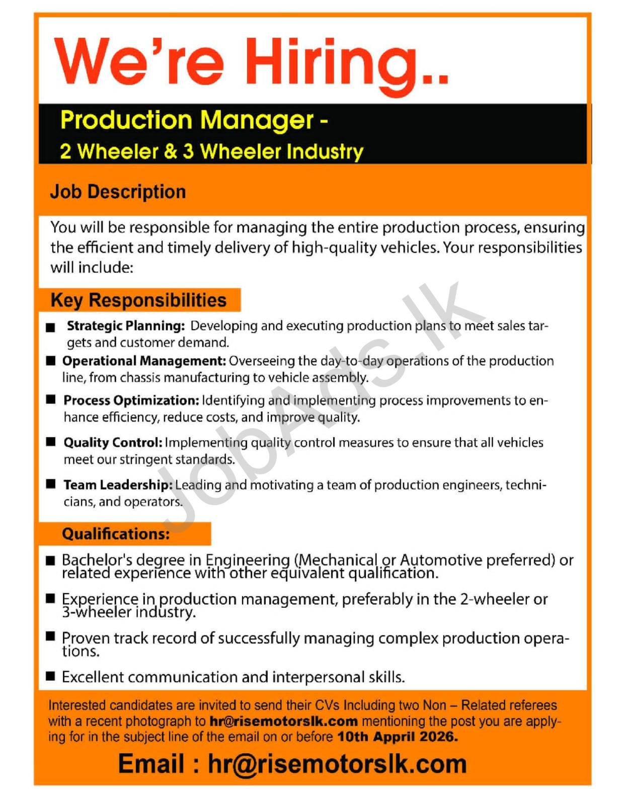Company banner