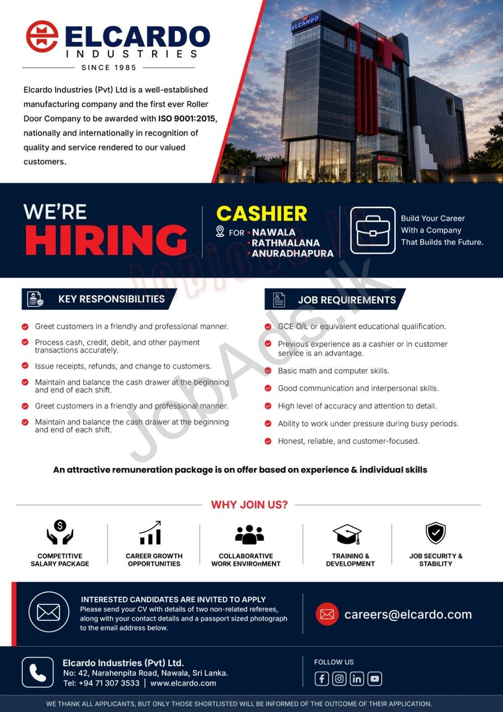 Company banner