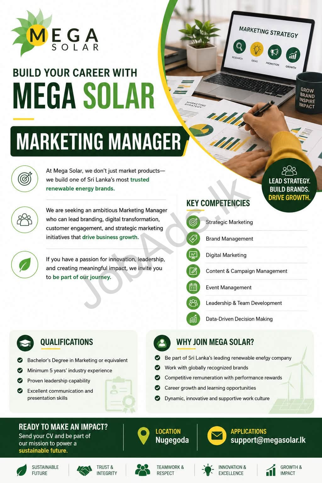 Company banner